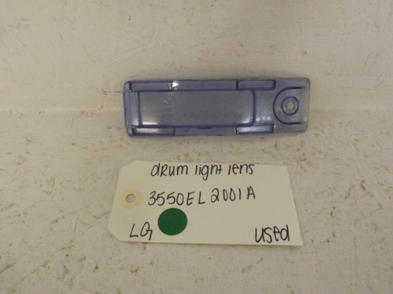 LG Dryer 3550EL2001A Drum Light Lens Used LG Dryer 3550EL2001A Drum Light Lens Used